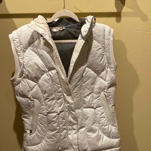 Salomon down vest with hood